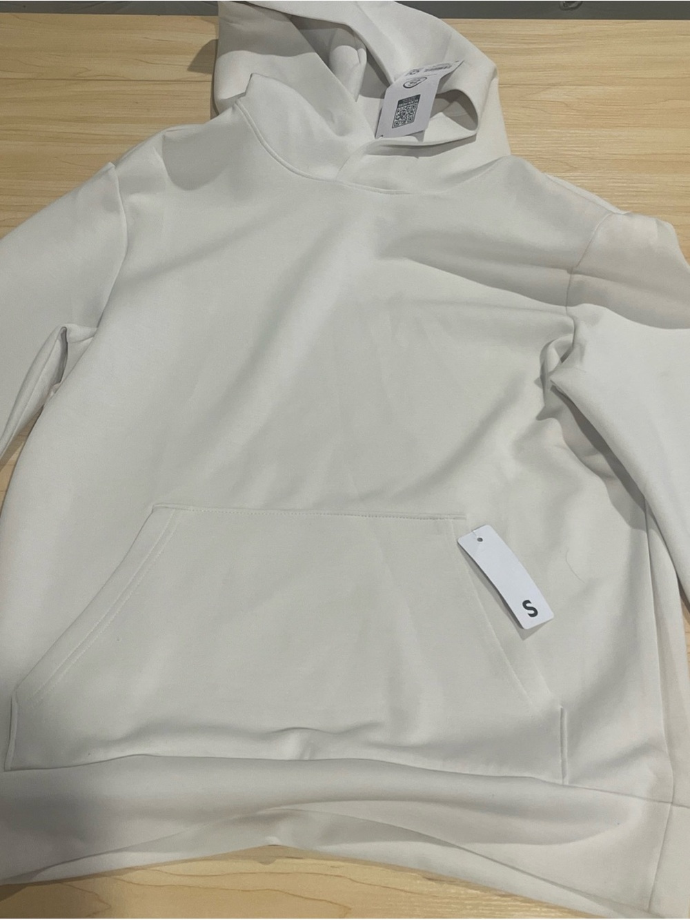 & Other Stories Cream Men's Crewneck Hoodie